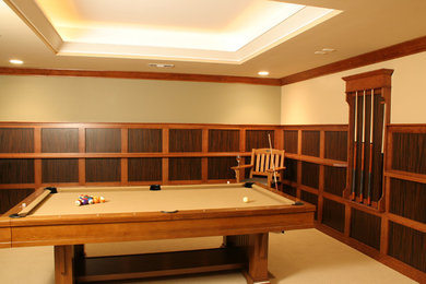 Example of a classic basement design in San Francisco