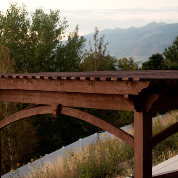 Mountain Resort Style Living in the Backyard
