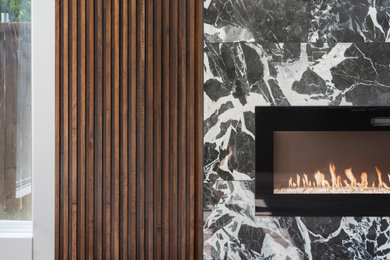 Inspiration for a living room remodel in Dallas