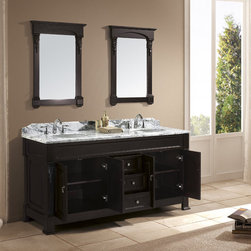 Virtu USA Huntshire 72" Bathroom Vanity - Bathroom Vanities And Sink Consoles