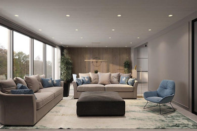 Kitchen, Dining Room, Sitting Room