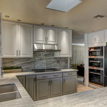 Dual Cabinet Colors Featured in this Remodeled Kitchen
