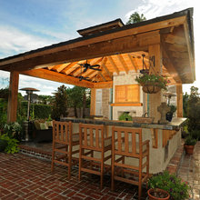 Outdoor bar