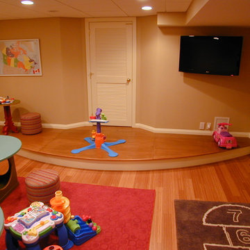 Custom Children's Playroom Cabinets