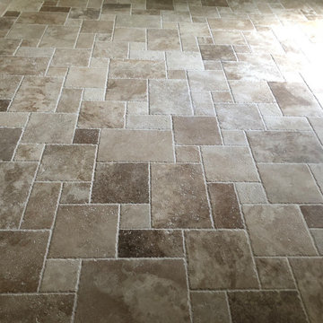 Versailles Pattern Travertine Floor