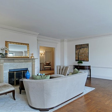 NYC Living/Family/Den Rooms by Designed to Appeal