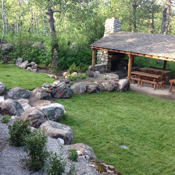 Boulder Rock Projects (Moss Rock/Accent Rocks)