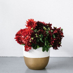 Gold Dipped Pot - Pop & Scott | Pop & Scott - Indoor Pots And Planters