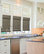 Radiance Cordless Privacy Weave Bamboo Roman Shade, Driftwood 31"x64"
