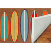 Frontporch Surfboards Indoor/Outdoor Rug Brown 2'6x4'