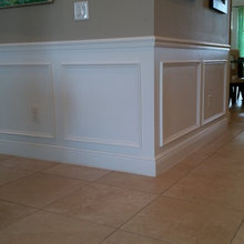 Chair Rail - hallway