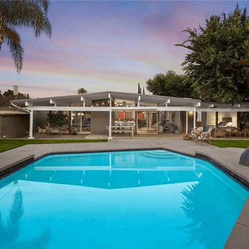 Backyard Pool | Orange Oasis - Fairhaven Eichler Orange, CA