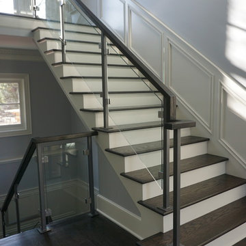 Glass Railing Job-New Albany, Ohio
