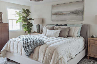 Example of a bedroom design in Boston