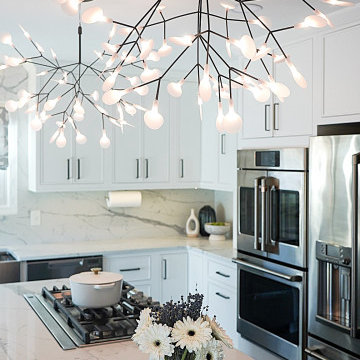 Showplace Inset Aspen in White II and Iron Ore