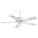 Minka-Aire - Sundance 42" Outdoor Fan, White - This Outdoor Ceiling Fan from the Sundance collection by Minka-Aire will enhance your home with a perfect mix of form and function. The features include a White finish applied by experts.