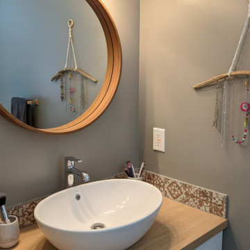 Handmade Driftwood Hanging Rack #216