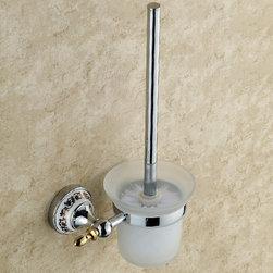 Bathroom Accessories Solid Brass Toilet Brush Holder TCB7804 - Bathroom Accessories