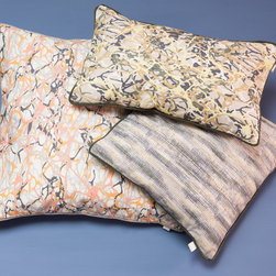 Clueit Webb Interiors AW18 Collection - Arame Forest cushion, Estaury Rose and F - Scatter Cushions