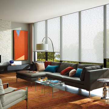 Hunter Douglas Alustra® Woven Textures® Roller ShadesContemporary, Contemporary