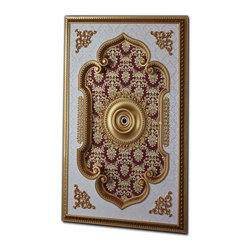 Udecor - BR-1218-S016 Michelangelo Medallion, Piece - Ceiling Medallions