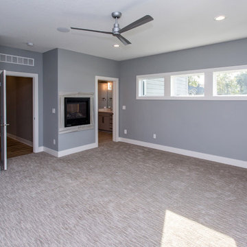 1 1/2 Story Moern Prairie Plan #66118