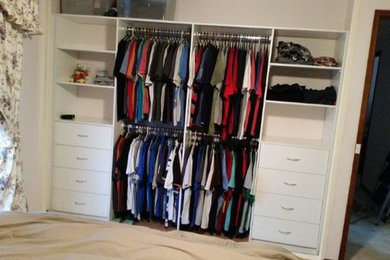 This is an example of a traditional storage and wardrobe in Newcastle - Maitland.
