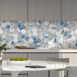 Kitchen back splash tiles - Wall And Floor Tile
