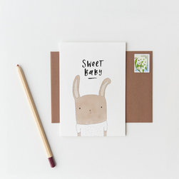 Sweet Baby Greeting Card - Accessories and Decor