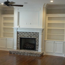 fireplace and built ins