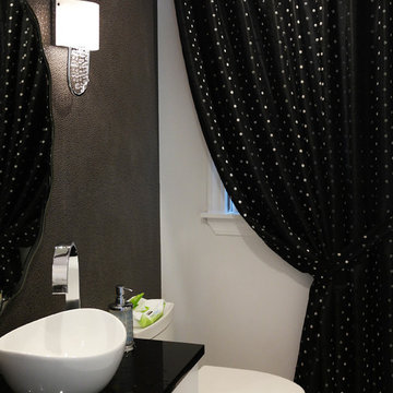 Pleated Polka Dot Drapery