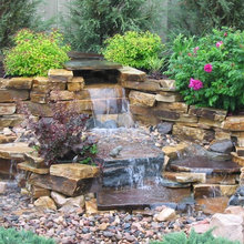 Waterfall pond