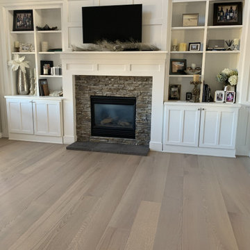 Red oak oiled custom penetrating oil color