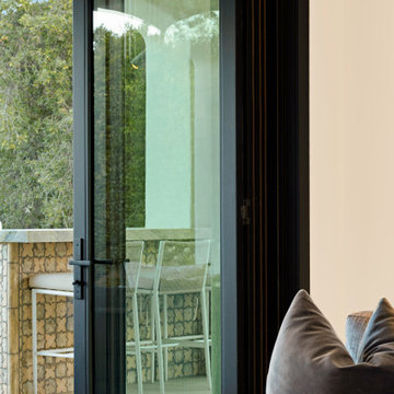 Euro Stile Bi-Fold Doors in Carbon Black Clad