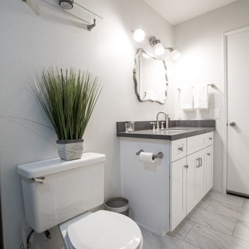 Rustic and Contemporary Combo Bathroom Remodeling in Pasadena, CA