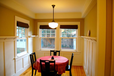Exemple d'une salle à manger craftsman.