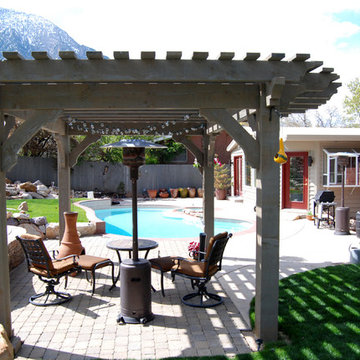 Pool Side Pergola Shade