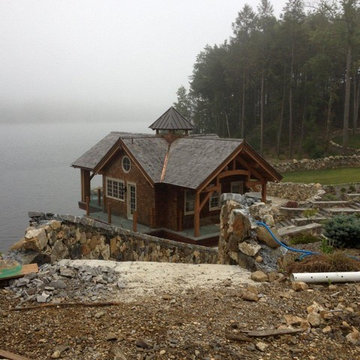 Classic New England Boathouse