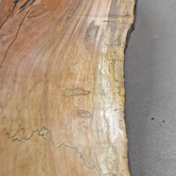 Maple Live Edge Coffee Table - Furniture