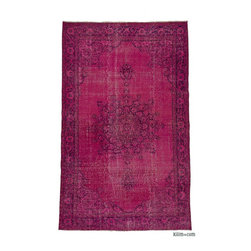Over-dyed Anatolian Vintage Rug - Rugs