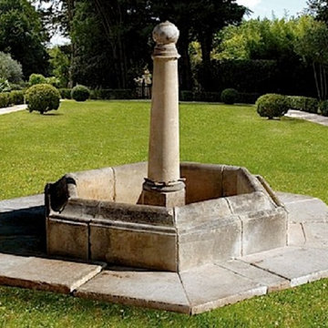 Exterior water Fountains for Pools and Walls, Mediterranean Style