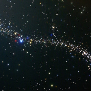 Fiber Optic Star Ceiling Bathroom with Milky Way + Shooting stars