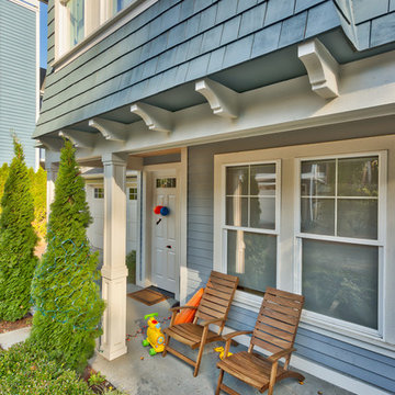 Curved Skirt Reveals Gorgeous Corbels