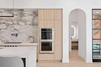 Kitchen - transitional kitchen idea in Tampa