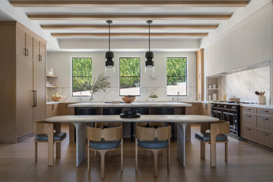 Inspiration for a transitional dining room remodel in San Francisco