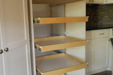 Pull-Out Shelf Cabinet Conversion