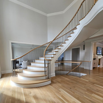 Project #116 | Elegant Curved Staircase