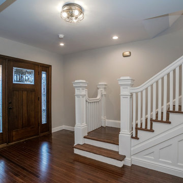 New Staircase and Wainscot Panels