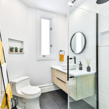 Rénovation de cuisine et de salle de bain modernes - Van Horne