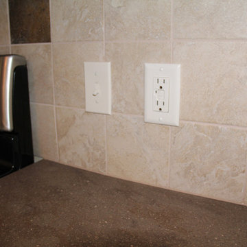 Clarks Summit Kitchen Remodel - Ceramic Tile Backsplash